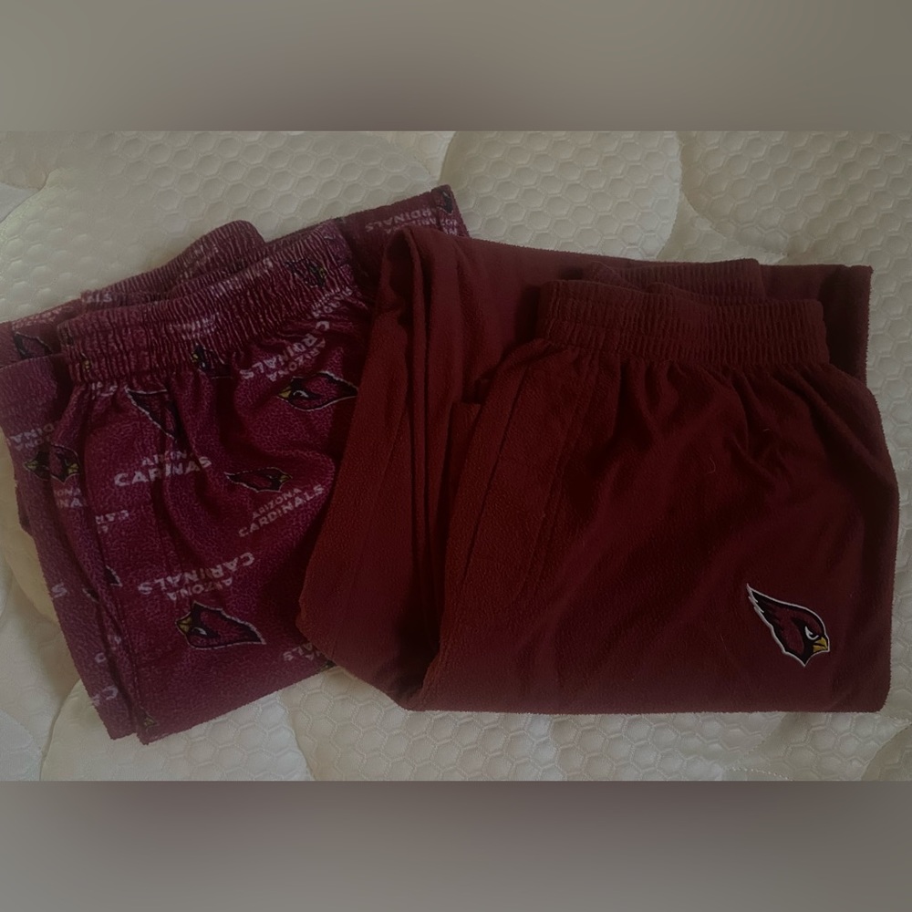 2 pair of Arizona Cardinals football PJ pants Youth Large 14/16